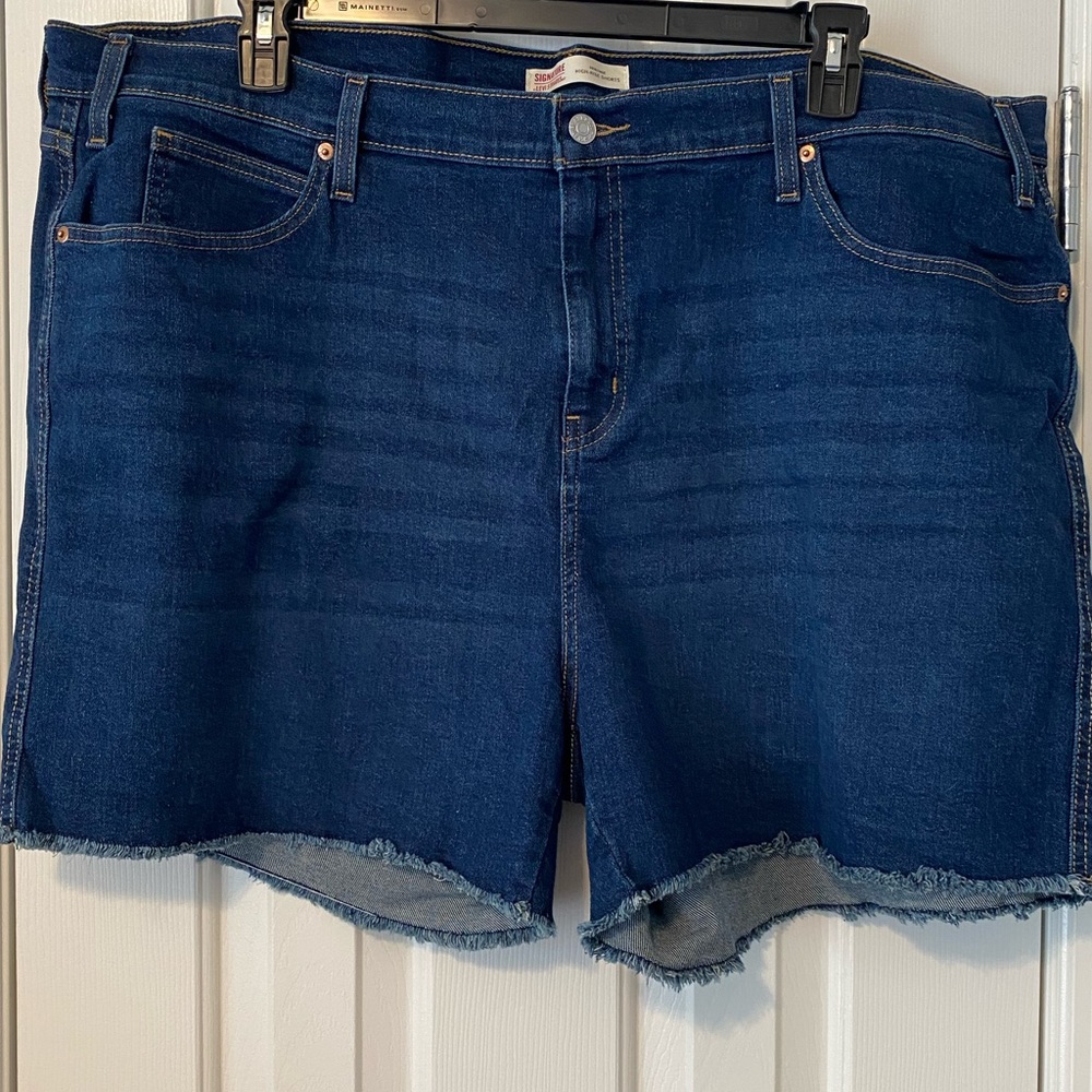 Levi 5-Inch Fray Hem Shorts #64